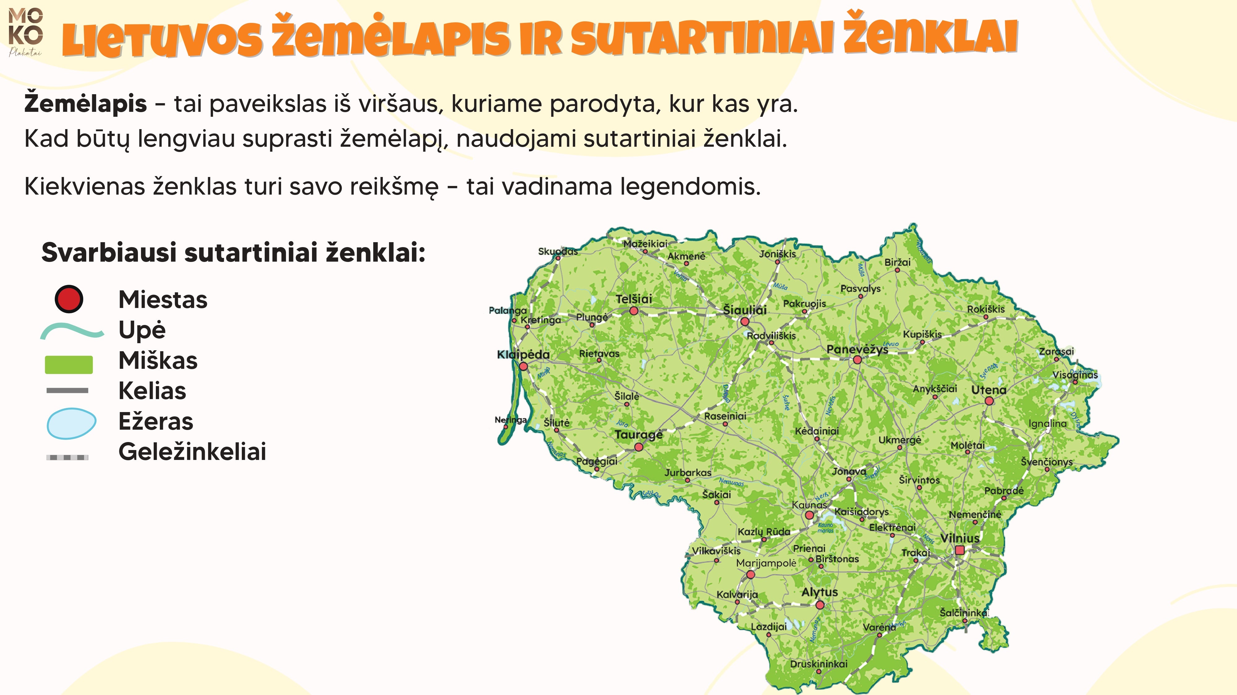 Lietuvos žemėlapis (2kl.)